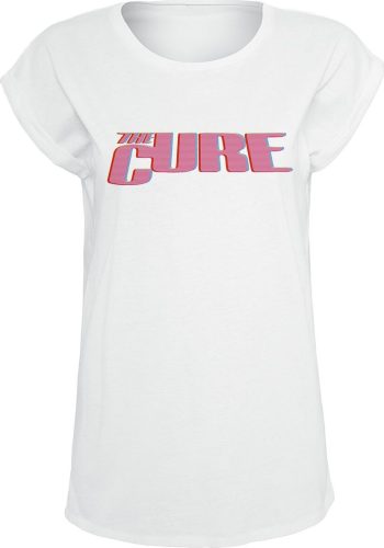 The Cure Pink Logo Dámské tričko bílá