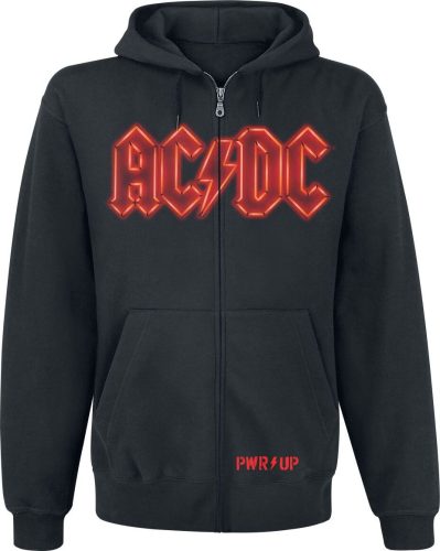 AC/DC PWR Up Mikina s kapucí na zip černá