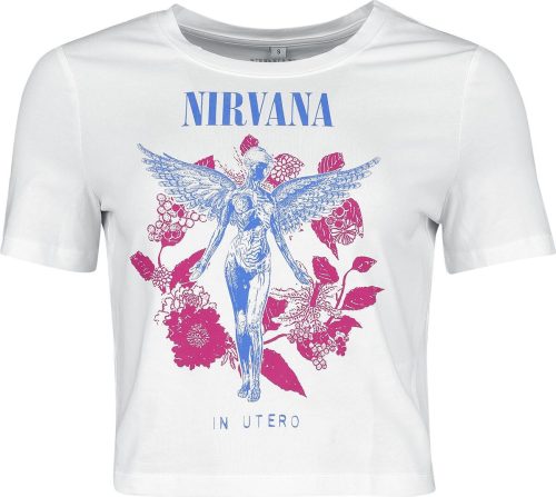 Nirvana Utero Flowers Dámské tričko bílá