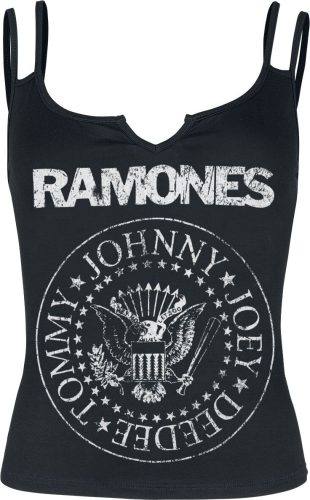 Ramones Crest Dámský top černá