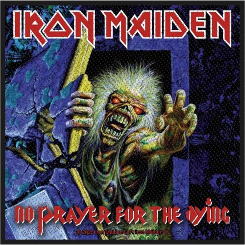 Iron Maiden No prayer for the dying nášivka vícebarevný