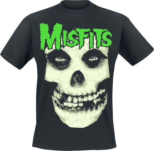 Misfits Jarek Skull Tričko černá