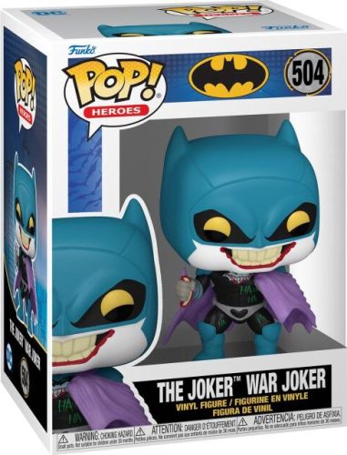 Batman War Zone - The Joker War Joker Vinyl Figur 504 Sberatelská postava vícebarevný