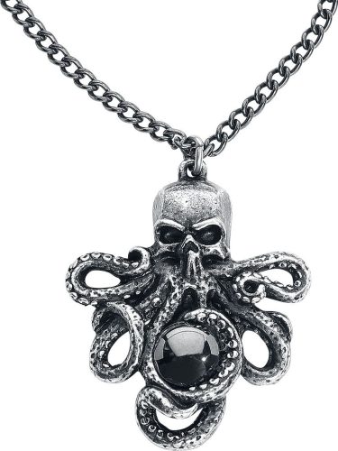 Alchemy Gothic Přívěsek Mammon Of The Deep Náhrdelník - řetízek stríbrná