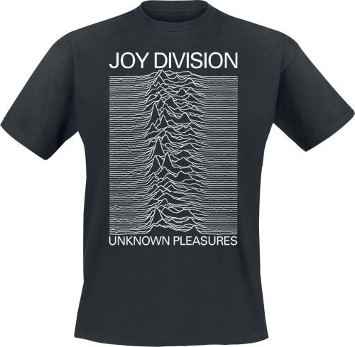 Joy Division Unknown pleasures Tričko černá