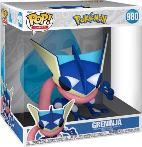 Pokémon Vinylová figurka č.980 Greninja (Jumbo POP!) Sberatelská postava vícebarevný