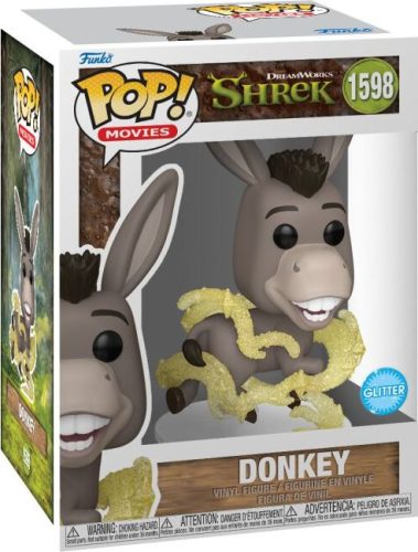 Shrek Donkey Vinyl Figur 1598 Sberatelská postava vícebarevný