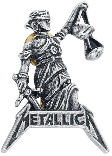 Metallica Justice For All Odznak stríbrná