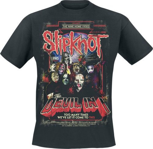 Slipknot The Devil In I Tričko černá