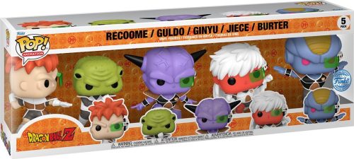 Dragon Ball Vinylové figurky Z - Ginyu Force (balení 5 ks) Sberatelská postava standard