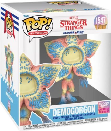 Stranger Things Vinylová figurka č.1547 Demogorgon (Scoops Ahoy) (Super Pop!) Sberatelská postava vícebarevný