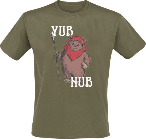 Star Wars Ewok - Yub Nub Tričko zelená