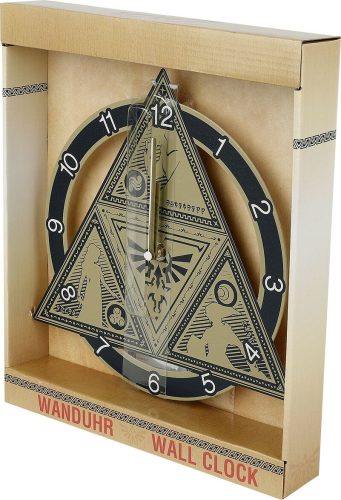 The Legend Of Zelda Triforce Nástenné hodiny standard