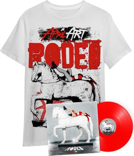 April Art Rodeo LP & T-Shirt Bundle LP a tricko standard