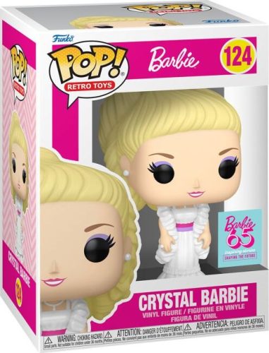 Barbie Vinylová figurka č.124 Crystal Barbie Sberatelská postava vícebarevný