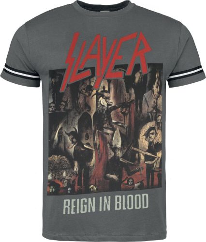 Slayer Reign In Blood Tričko šedá