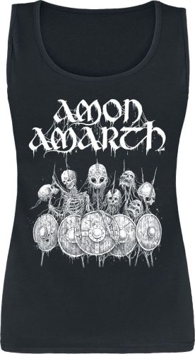 Amon Amarth Shieldwall Dámský top černá