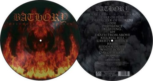 Bathory Destroyer of worlds LP obrázek