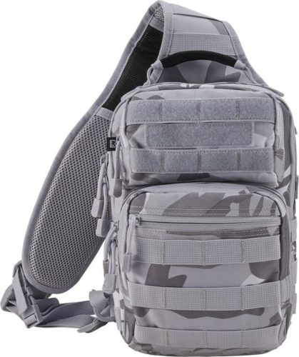 Brandit US Cooper Sling Pack Medium Blizzard Camo Batoh sněhová kamufláž