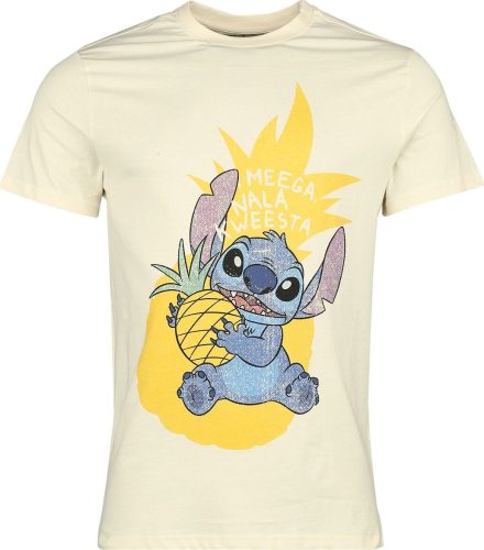 Lilo & Stitch Pineapple Stitch Tričko krémová