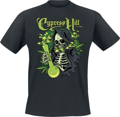 Cypress Hill Skull Bong Tričko černá