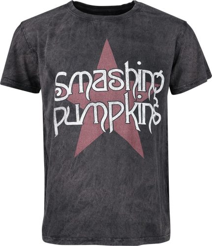 Smashing Pumpkins Star Logo Tričko šedá