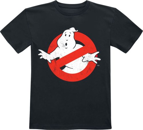 Ghostbusters Kids - Distressed Logo detské tricko černá