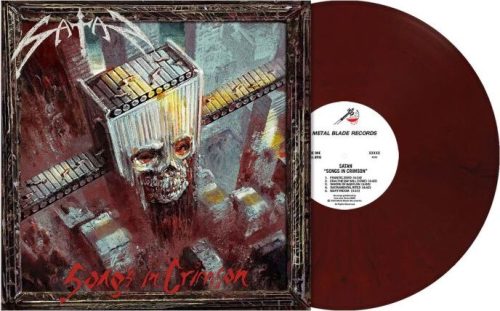 Satan Songs in crimson LP standard