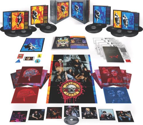 Guns N' Roses Use Your Illusion 12 LP a Blu-Ray standard