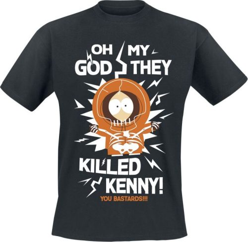 South Park They Killed Kenny! Tričko černá