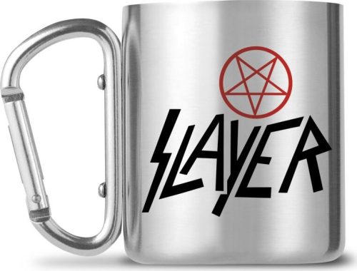 Slayer Tasse mit Karabinerhaken Hrnek stríbrná