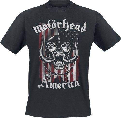 Motörhead America 4th July Tričko černá