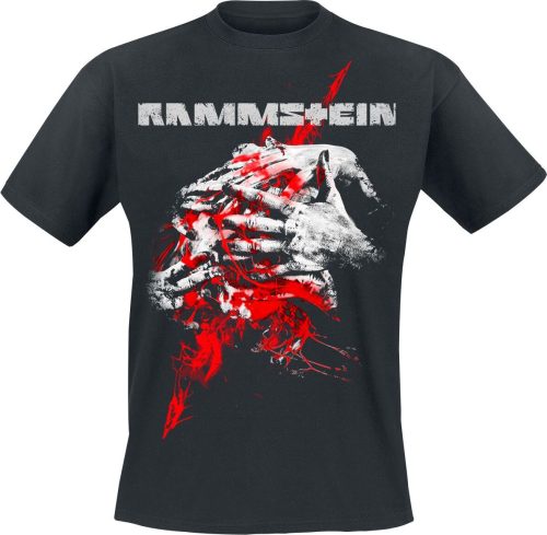 Rammstein Angst Tričko černá