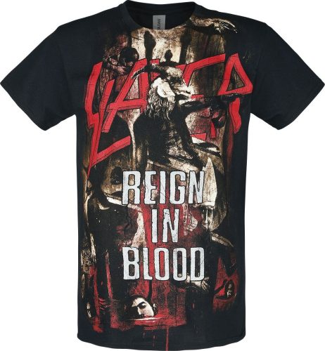 Slayer Reign In Blood Tričko černá