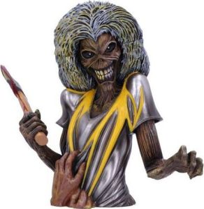 Iron Maiden Killers Bust Box dekorace lebka standard