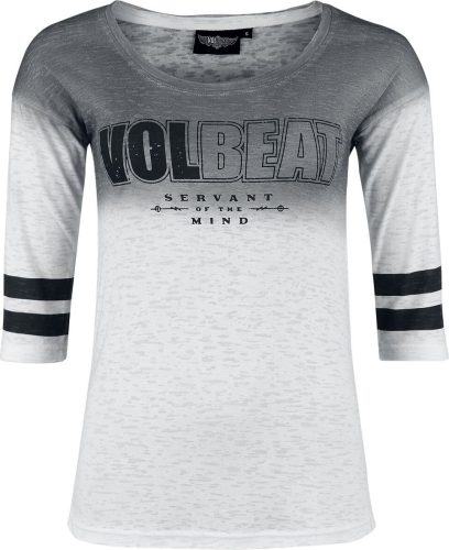 Volbeat EMP Signature Collection Dámské tričko s dlouhými rukávy bílá/šedá