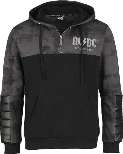 AC/DC EMP Signature Collection Mikina s kapucí tmave šedá/cerná