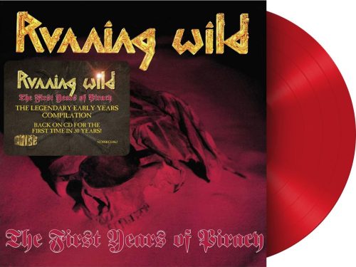 Running Wild The first years of piracy LP červená