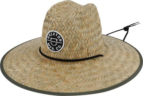 Brixton CREST SUN HAT Klobouk béžová