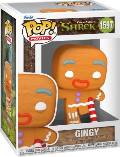 Shrek Gingy Vinyl Figur 1597 Sberatelská postava vícebarevný