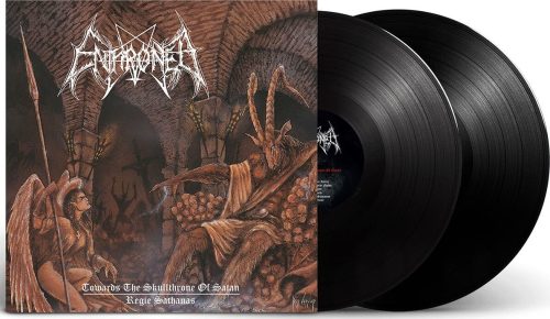 Enthroned Towards the skull throne of satan / Regie sathanas 2-LP černá