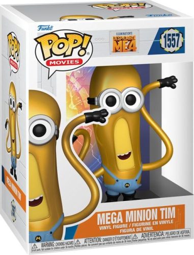 Minions Vinylová figurka č.1557 Despicable Me 4 - Mega Minion Tim Sberatelská postava vícebarevný