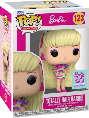 Barbie Vinylová figurka č.123 Totally Hair Barbie Sberatelská postava vícebarevný