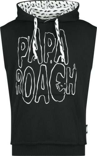 Papa Roach EMP Signature Collection Mikina s kapucí cerná/bílá