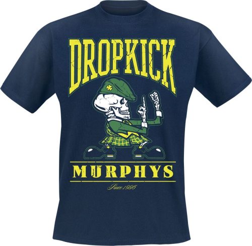 Dropkick Murphys Fist Up Tričko námořnická modrá