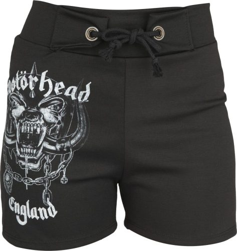 Motörhead Logo England Dámské šortky černá