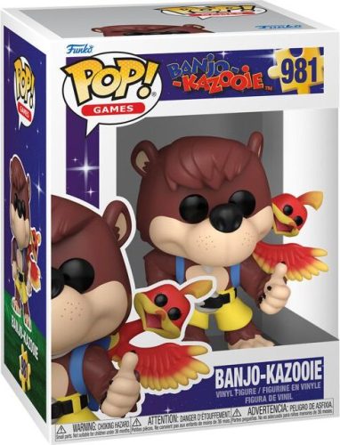 Banjo Kazooie: Schraube locker Vinylová figurka č.981 Banjo and Kazooie Sberatelská postava vícebarevný