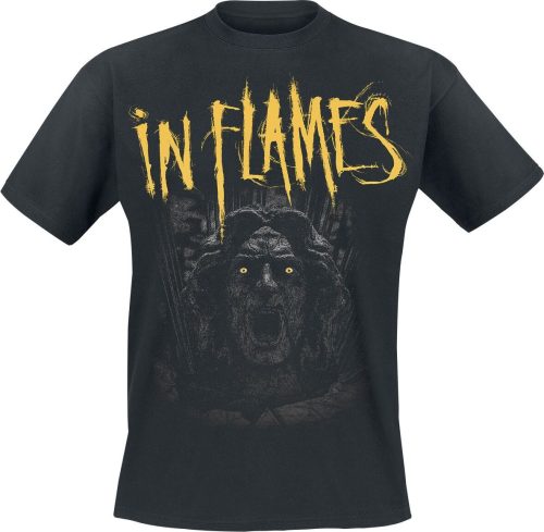 In Flames Clayman We Trust Tričko černá