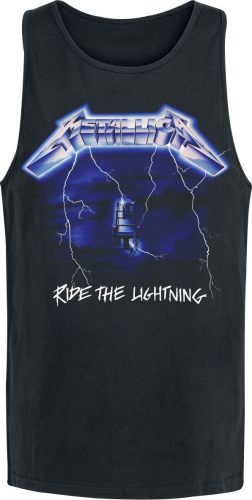 Metallica Ride The Lightning Tank top černá