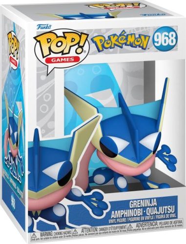 Pokémon Vinylová figurka č.968 Greninja - Amphinobi - Quajutsu Sberatelská postava vícebarevný